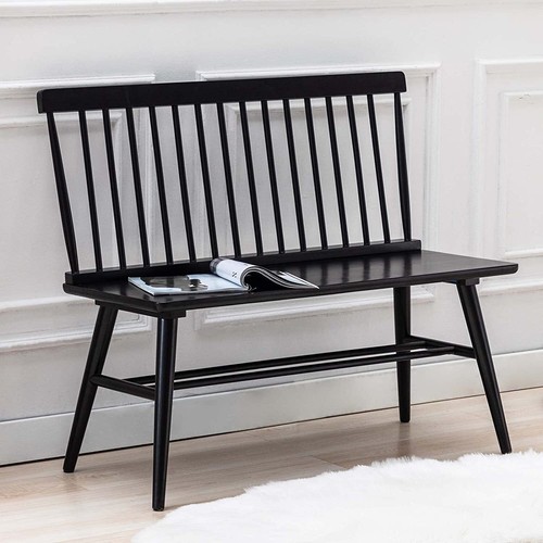 Entryway bench black dining - bench,