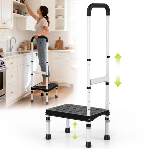 Step stool with - with, handle