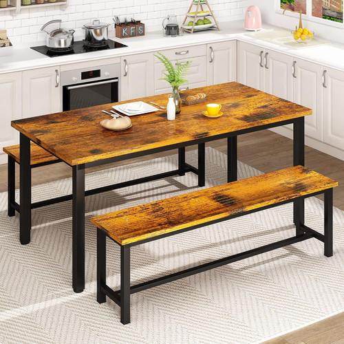 Kitchen table set with - set,
