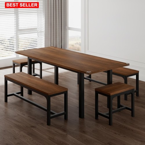 Dining table set seats - set, 5